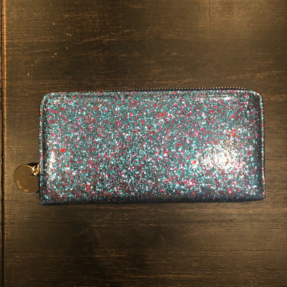 Sparkle full zip wallet